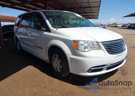2012 Chrysler Town & Country Touring из США, поврежденный, VIN 2C4RC1BG7CR282212